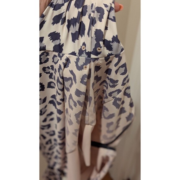 Noire Blanc Size XS Leopard Gradient Jacket - Picture 9 of 9